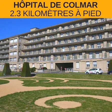 - Le Nichoir - Centre Historique - Parking Gratuit - Box Velo & Poussette 아파트 콜마